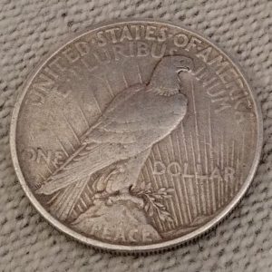 Peace Silver Dollar Eagle